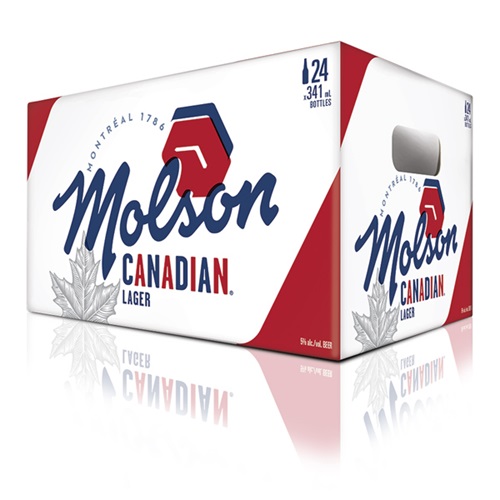 Molson Canadian Lager 24 Bottle Pack