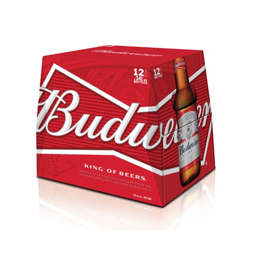 Budweiser Lager 12 Bottle Pack
