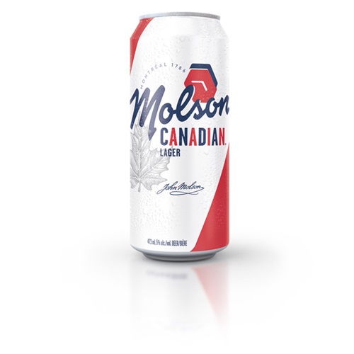 Molson Canadian Lager Can