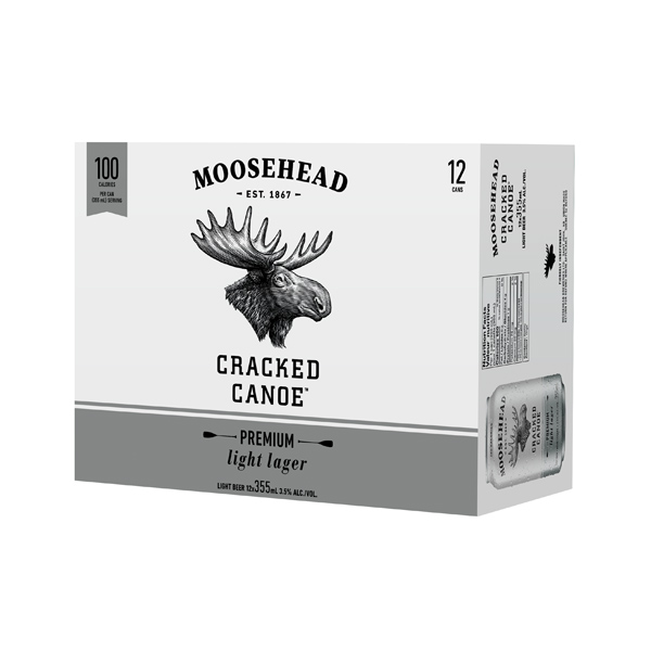 MyNSLC | Moosehead Cracked Canoe Lager Cans