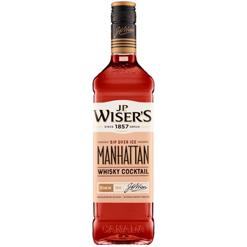 J.P. Wiser's Manhattan Whisky Cocktail