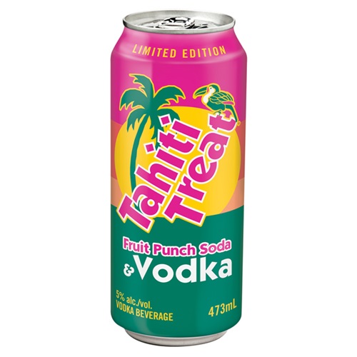 Tahiti Treat Fruit Punch Soda & Vodka