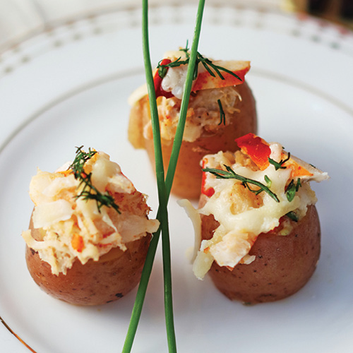 MyNSLC | Lobster Stuffed Mini Potatoes