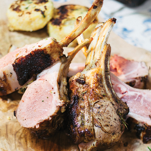 MyNSLC | Grilled lamb recipe paired with a local red wine for dinner