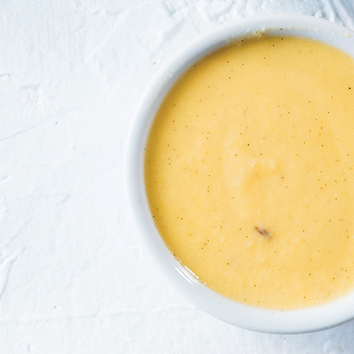 MyNSLC | How to create this Crème Anglaise inspired Amaretto Anglaise sauce